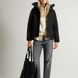 Giacca imbottita in con cappuccio CFWWOU2075FRUT0001 BLK WOOLRICH Black 