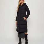 Piumino lungo in tessuto tecnico CFWWOU2090FRUT3107 100 WOOLRICH Black 