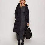 Piumino lungo in tessuto tecnico CFWWOU2090FRUT3107 100 WOOLRICH Black 