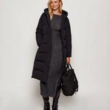 Piumino lungo in tessuto tecnico CFWWOU2090FRUT3107 100 WOOLRICH Black 