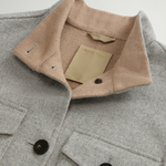 Giacca in misto lana CFWWOU2102FRUT5012 103 WOOLRICH Light gray melange 