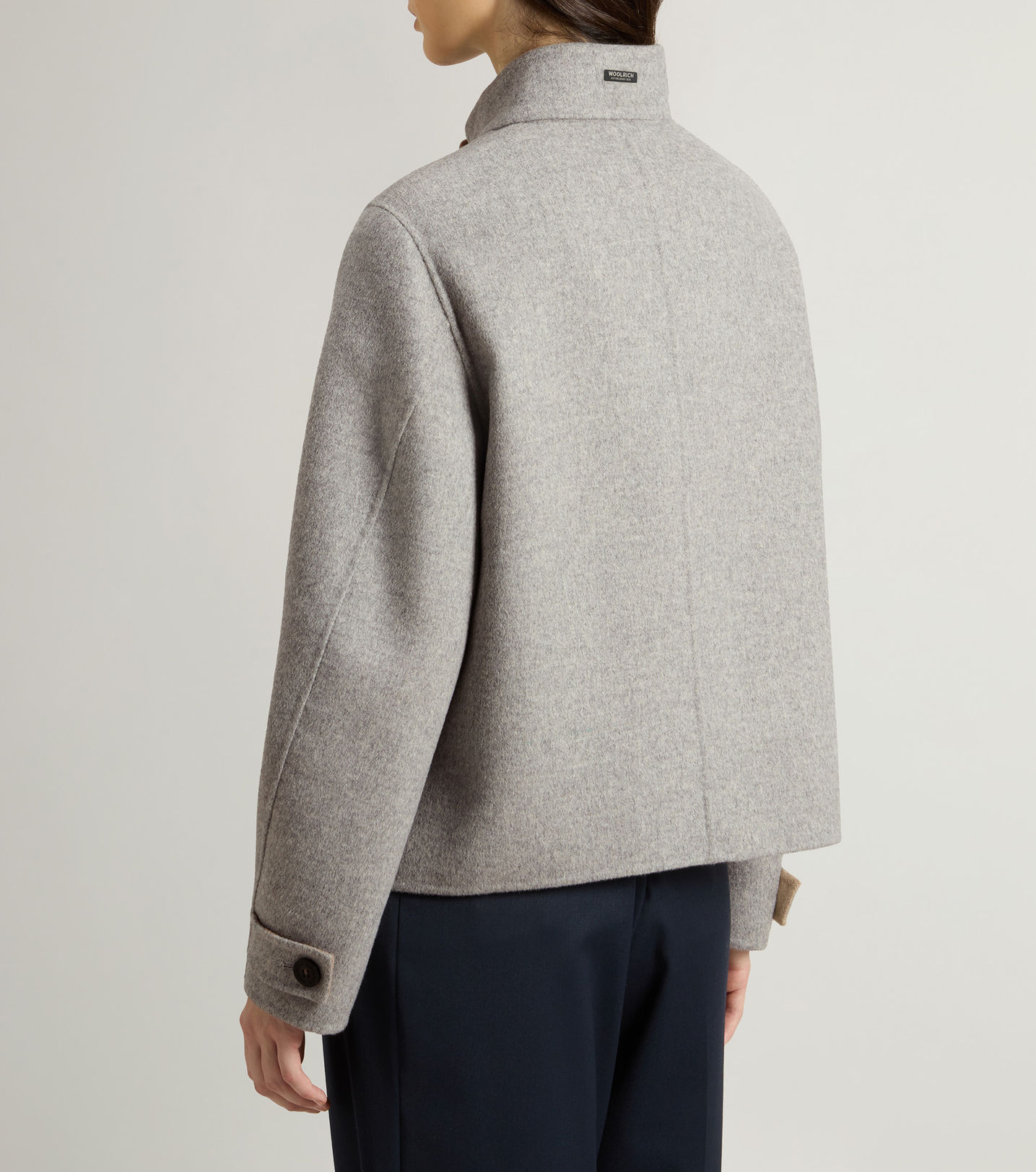 Giacca in misto lana CFWWOU2102FRUT5012 103 WOOLRICH Light gray melange 