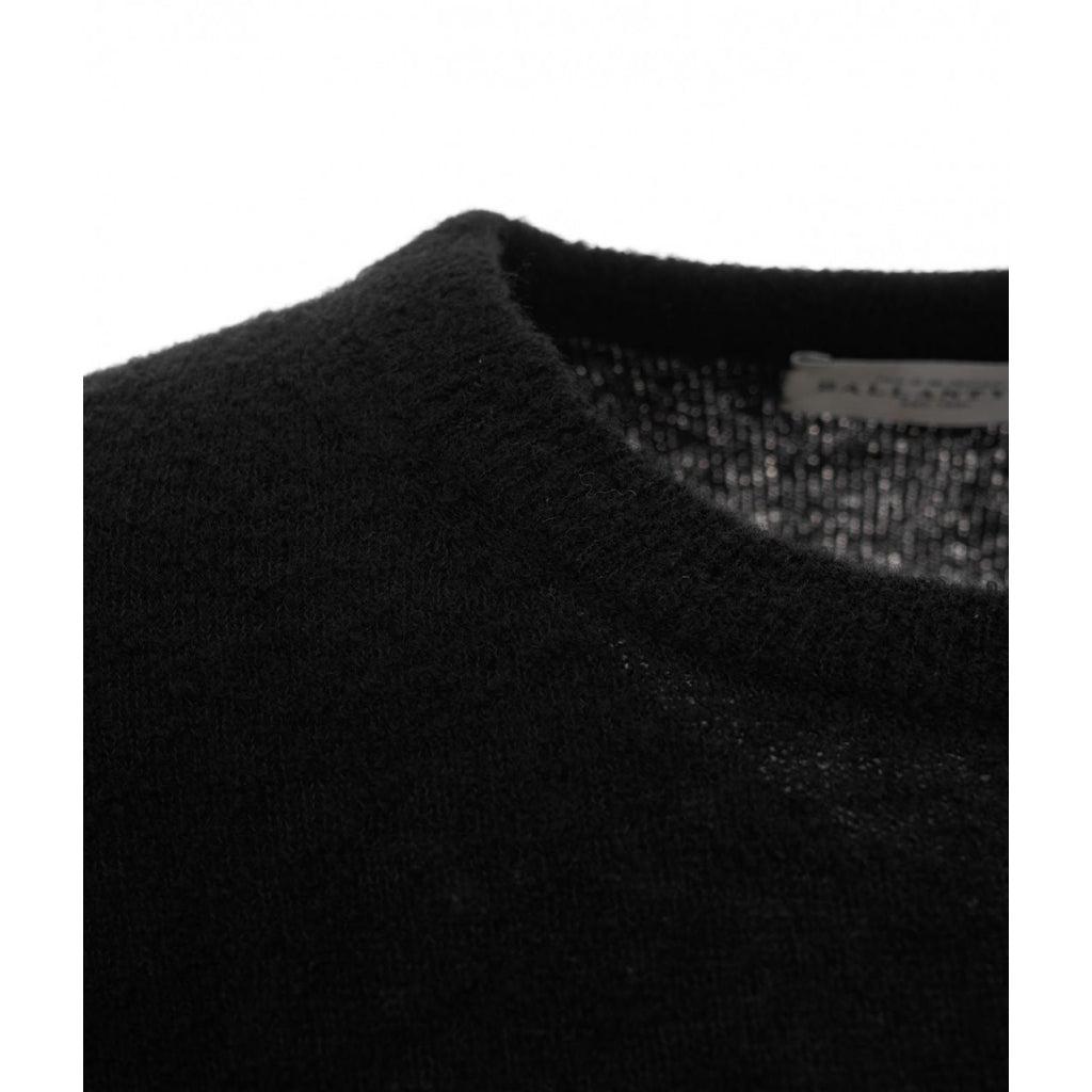 Maglia in lana bouclè B2P000 12WX6 15517 BALLANTYNE Black 