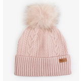 Cappello in lana con pon pon LHA0454 LHA PI11 BARBOUR Rose pink 
