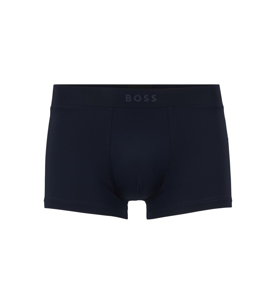 Boxer in microfibra 50475402 10243547 01 405 BOSS Dark blue 