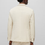 Giacca C-Hanry-233 slim fit in velluto 50502531 10243907 01 131 BOSS Open white 