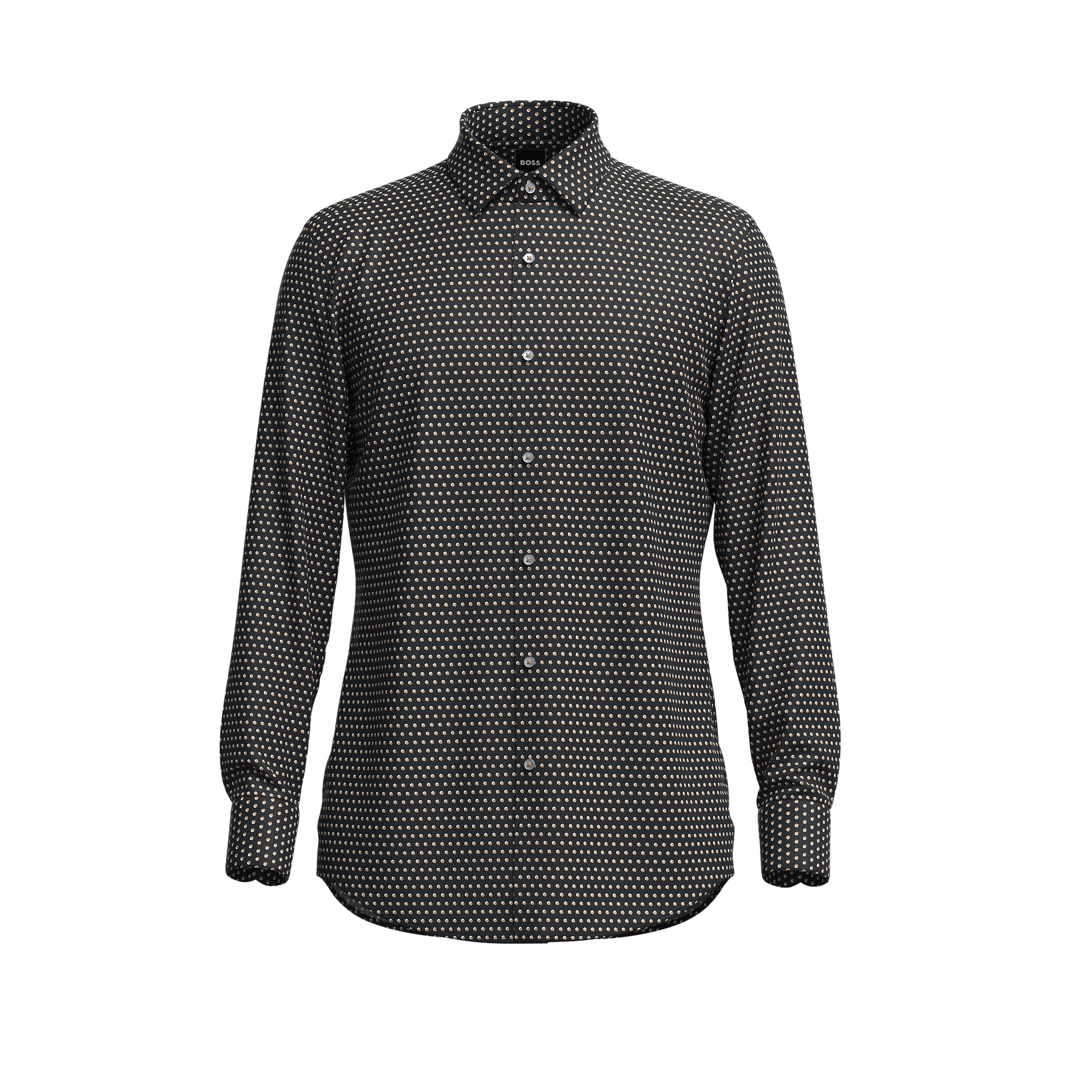 Camicia H-Hank-s-kent-c1-232 50502608 10253022 01 260 BOSS Medium beige 