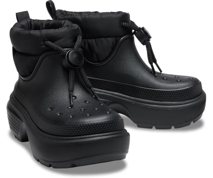Stivale Stomp Puff 209324 STOMP PUFF BOOT BLK CROCS Black 