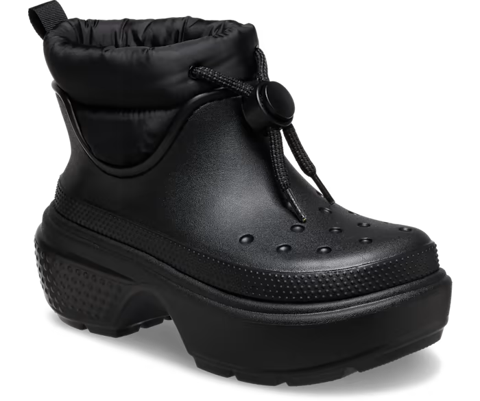 Stivale Stomp Puff 209324 STOMP PUFF BOOT BLK CROCS Black 