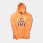 Felpa con cappuccio RIVO 2321104 TANGERINE ORANGE DAILY PAPER Tangerine orange 