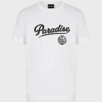 T-Shirt in jersey mercerizzato con decoro paillettes 3R1TBH 1JSAZ 0186 EMPORIO ARMANI White 