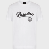 T-Shirt in jersey mercerizzato con decoro paillettes 3R1TBH 1JSAZ 0186 EMPORIO ARMANI White 