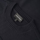 Maglia girocollo con aquila ricamata 6R1MXP 1MMAZ F558 EMPORIO ARMANI Dark grey 