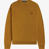 Maglia girocollo K9601 S81 FRED PERRY Dark camel 