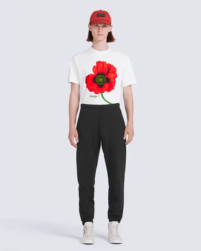 Jogger in felpa Boke Flower FC65PA7934MF 99J KENZO Black 