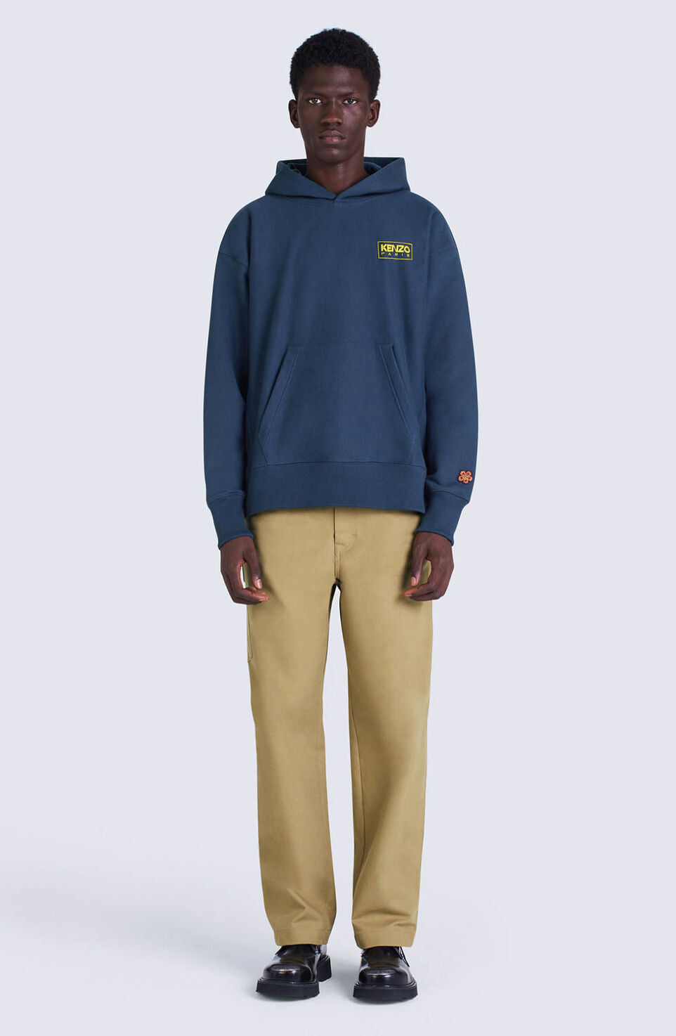 Hoodie oversize con logo FC65SW4194MC 77 KENZO Midnight blue 