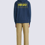 Hoodie oversize con logo FC65SW4194MC 77 KENZO Midnight blue 