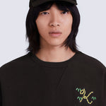 Felpa girocollo Tiger tail FC65SW4214ME 99J KENZO Black 