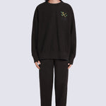 Felpa girocollo Tiger tail FC65SW4214ME 99J KENZO Black 