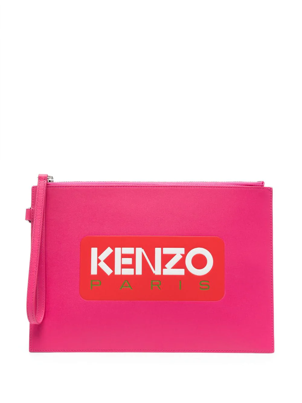 Pochette in pelle Kenzo Paris FD55PM402L41 26 KENZO Pink 