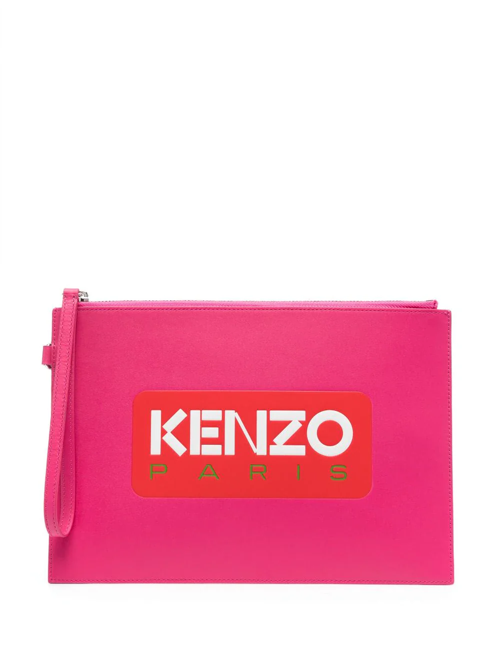 Pochette in pelle Kenzo Paris FD55PM402L41 26 KENZO Pink 
