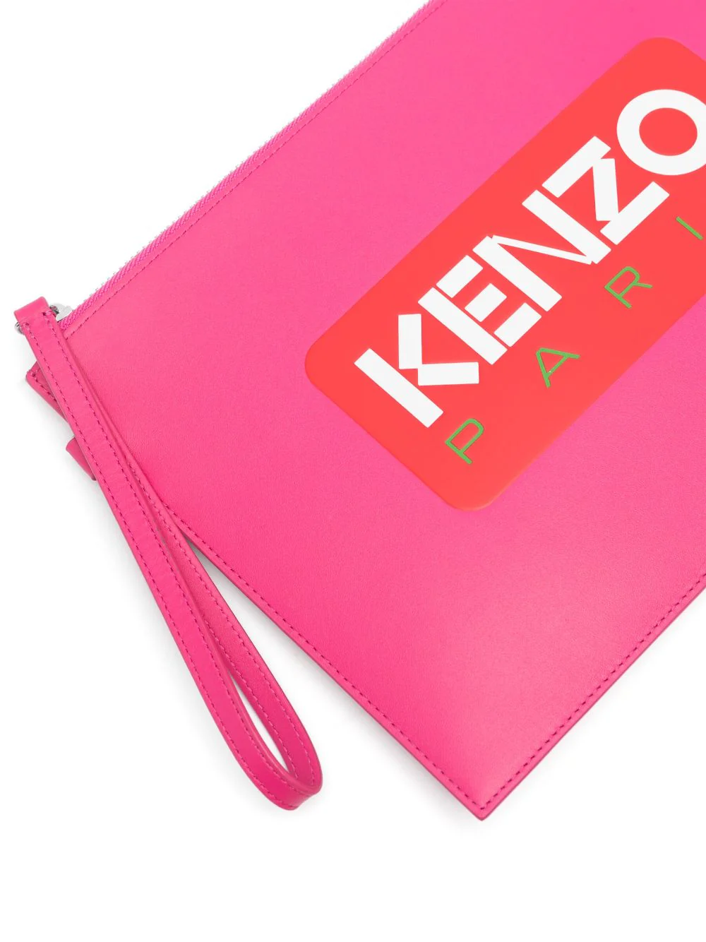 Pochette in pelle Kenzo Paris FD55PM402L41 26 KENZO Pink 