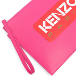 Pochette in pelle Kenzo Paris FD55PM402L41 26 KENZO Pink 