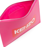 Pochette in pelle Kenzo Paris FD55PM402L41 26 KENZO Pink 