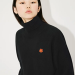 Maglia collo alto Boke Flower FD62PU4323LC 99J KENZO Black 