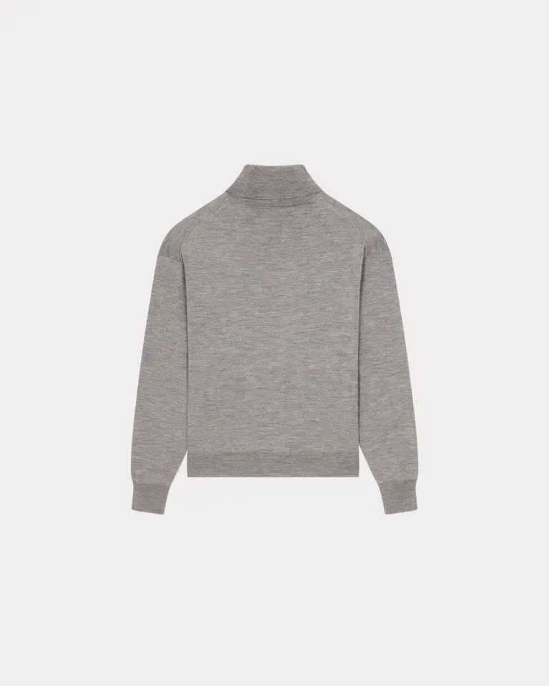 Maglia collo alto Target FD65PU4013BA 94 KENZO Pearl grey 