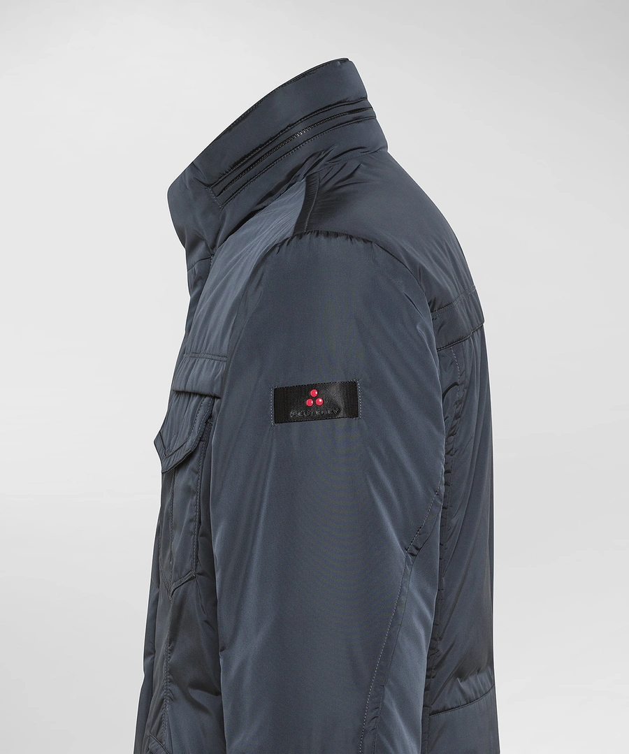Field jacket in tessuto super light PEU4370 01181786 215 PEUTEREY Blue 