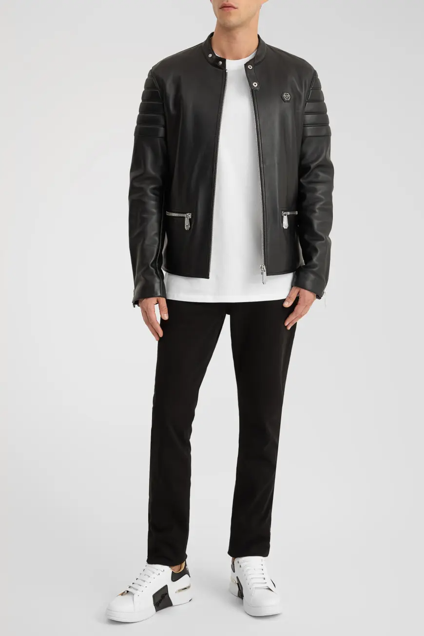 Jeans slim elasticizzati MDT3557 PDE004N 02 02 PHILIPP PLEIN Black 