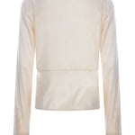 Blusa torchon in seta 100108ZR64 O62 PINKO Avorio 