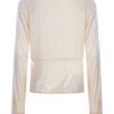 Blusa torchon in seta 100108ZR64 O62 PINKO Avorio 