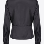 Blusa torchon in seta 100108ZR64 Z99 PINKO Black 