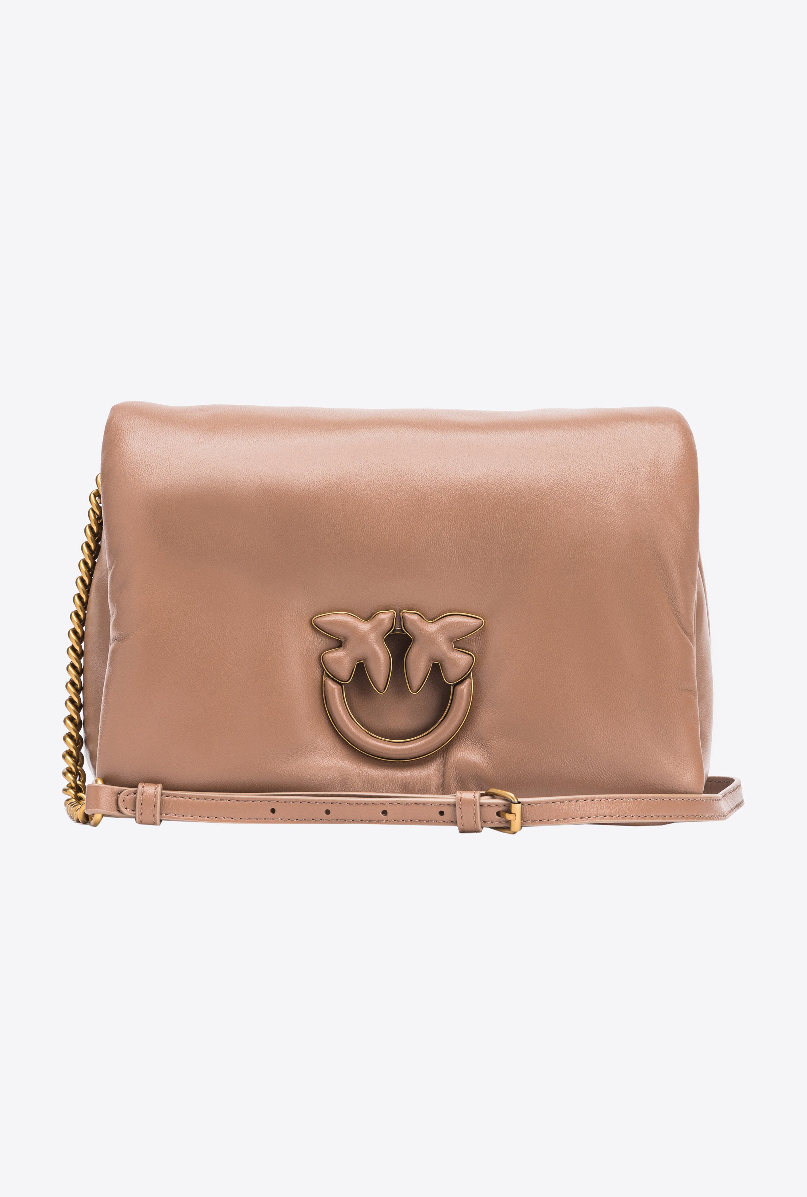 Borsa Classic Love Click Puff 101585A10F D01B PINKO Beige 