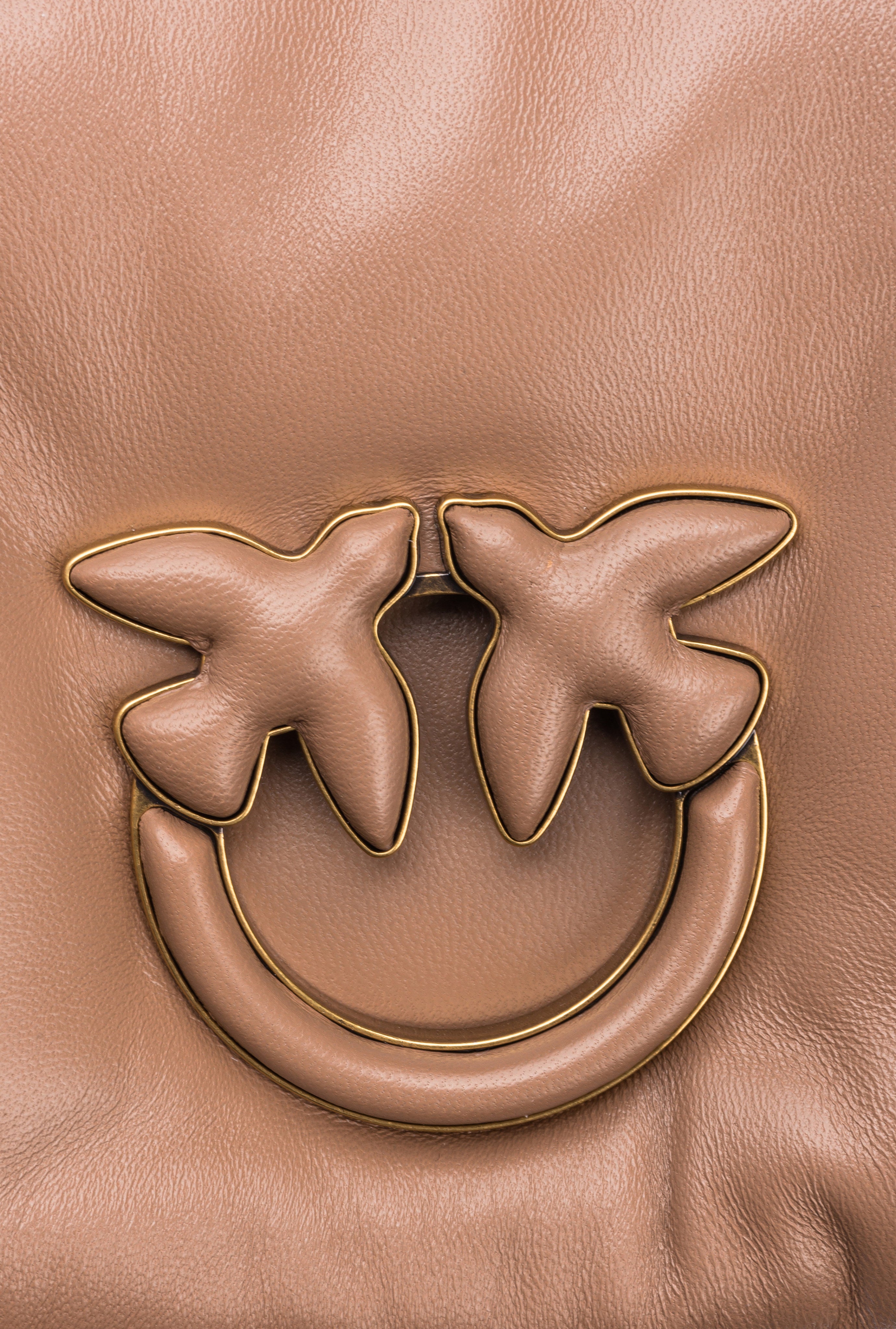 Borsa Classic Love Click Puff 101585A10F D01B PINKO Beige 