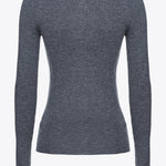Cardigan aderente a costine 102340A15S I90 PINKO Dark grey 