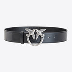 Cintura in pelle 1H212VY5H7 Z99O PINKO Black/silver 