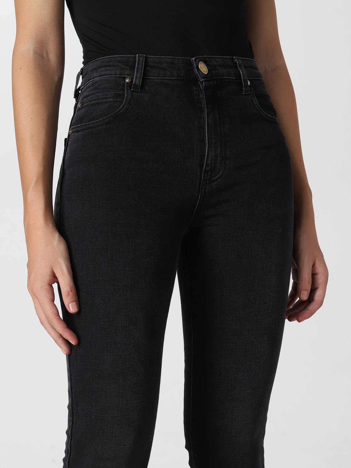 Jeans skinny vita alta 1J1128A09G Z99 PINKO Black 