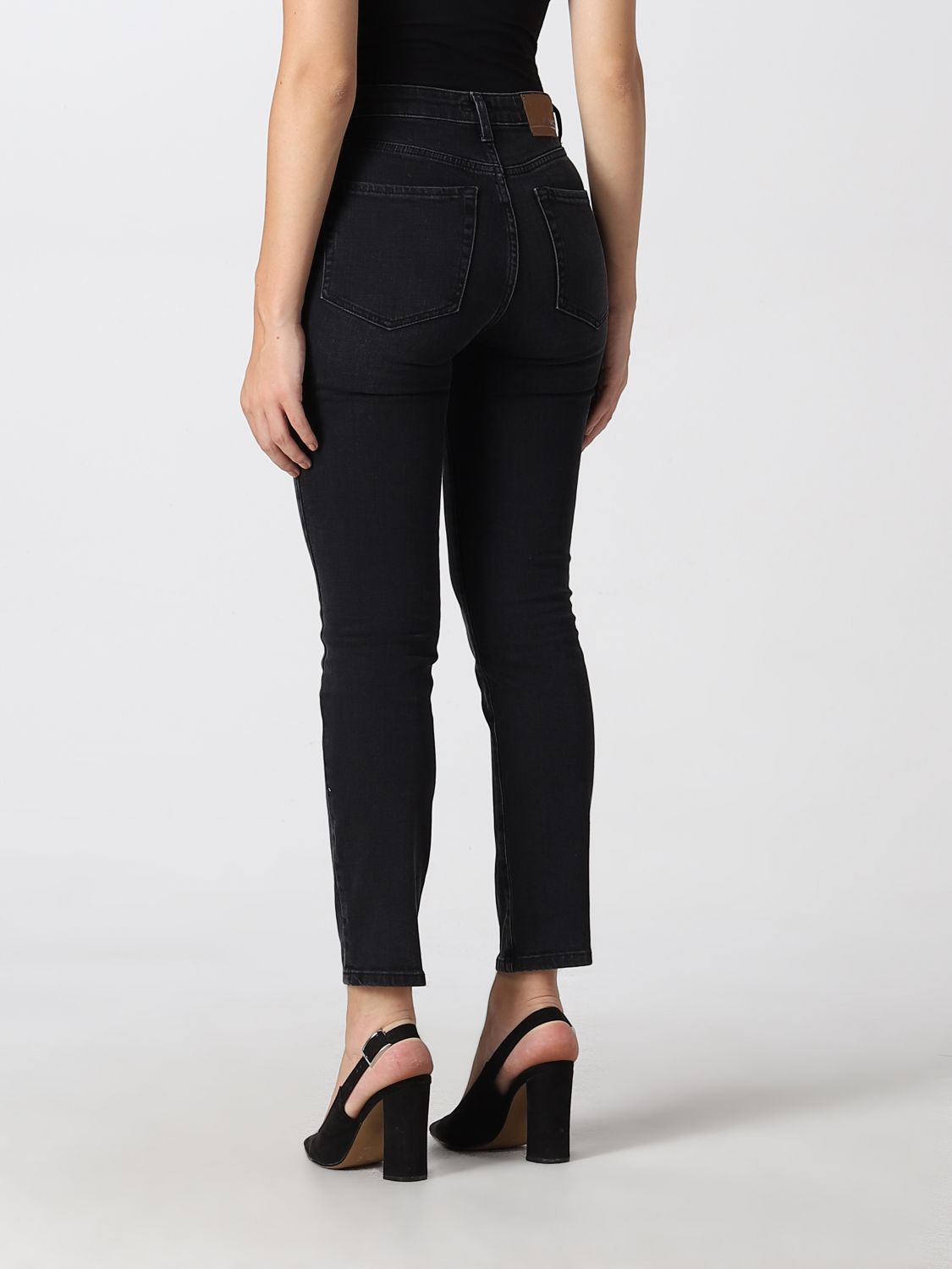 Jeans skinny vita alta 1J1128A09G Z99 PINKO Black 