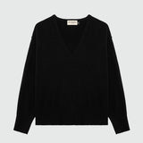 Maglia scollo a V RND561CC53 109 ROY ROGER'S Black 
