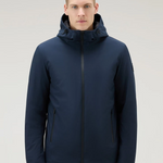 Giacca Pacific in Tech Softshell CFWOOU0791MRUT3496 3989 WOOLRICH Melton blue 