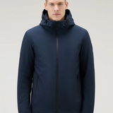 Giacca Pacific in Tech Softshell CFWOOU0791MRUT3496 3989 WOOLRICH Melton blue 