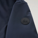 Giacca Pacific in Tech Softshell CFWOOU0791MRUT3496 3989 WOOLRICH Melton blue 