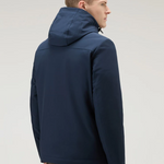 Giacca Pacific in Tech Softshell CFWOOU0791MRUT3496 3989 WOOLRICH Melton blue 