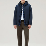 Giacca Pacific in Tech Softshell CFWOOU0791MRUT3496 3989 WOOLRICH Melton blue 