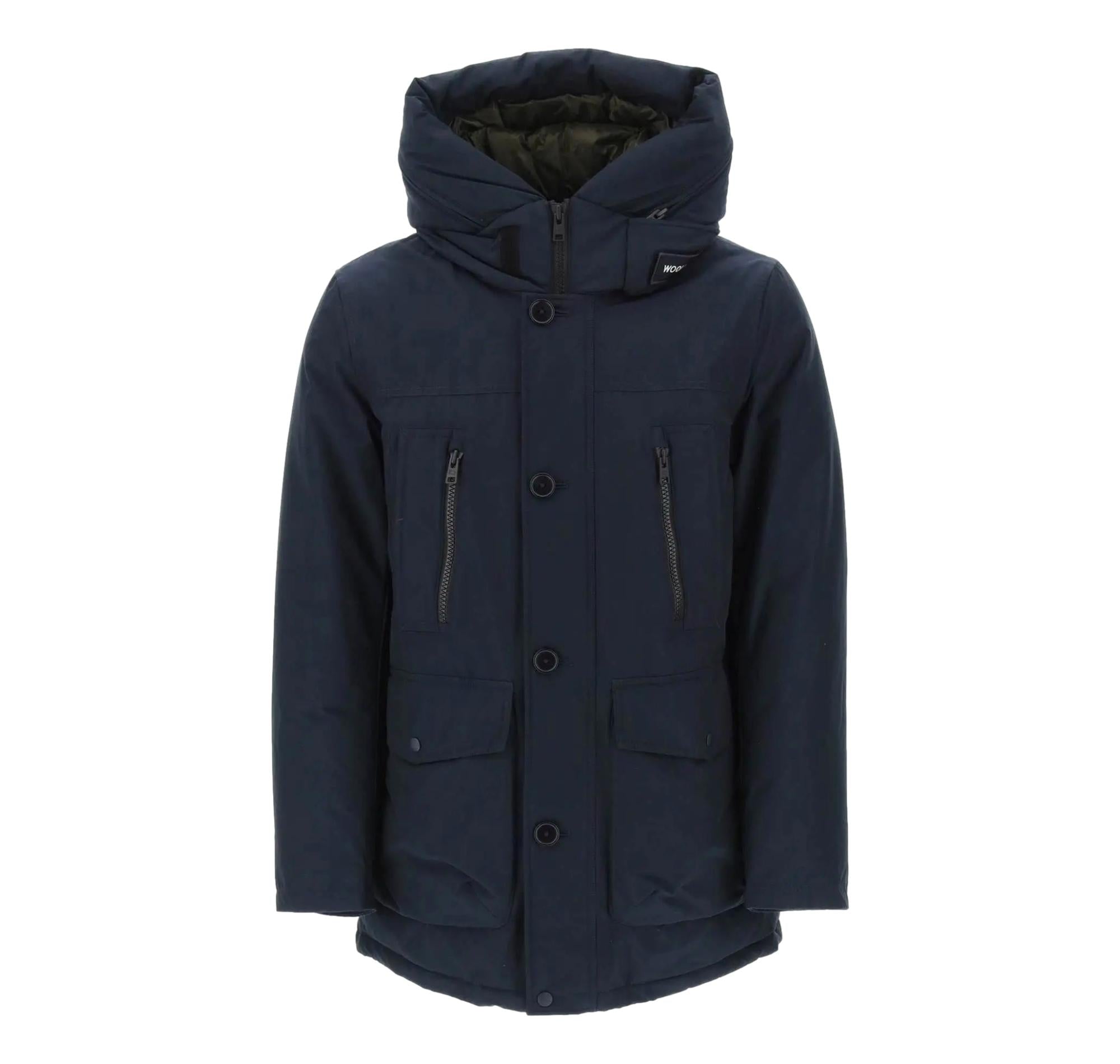 Arctic Parka Ramar CFWOOU0866MRUT0001 MLB WOOLRICH Melton blue 