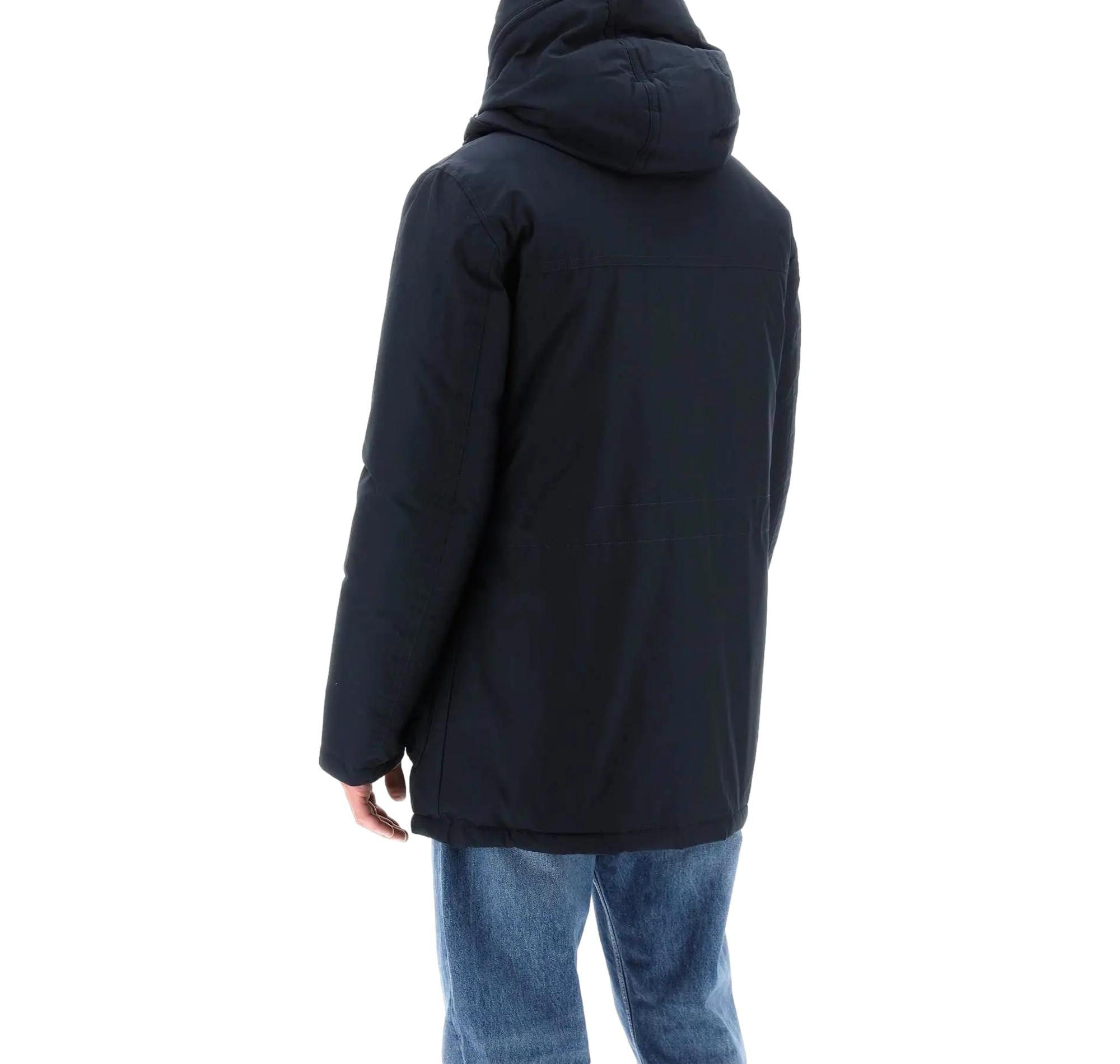 Arctic Parka Ramar CFWOOU0866MRUT0001 MLB WOOLRICH Melton blue 