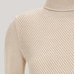 Maglia collo alto CFWWKN0241FRUF0603 8743 WOOLRICH Milky cream 